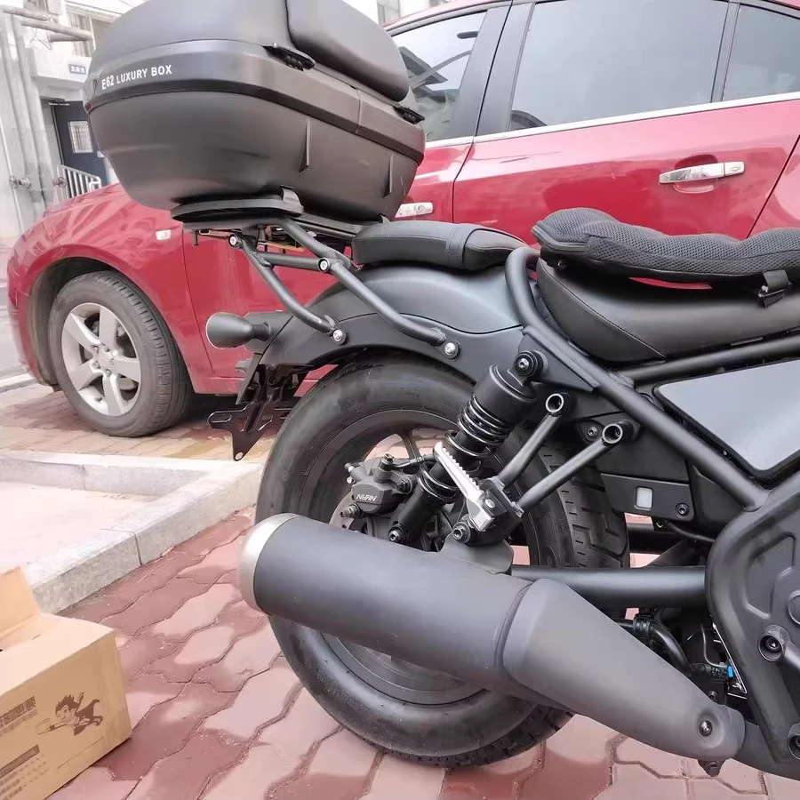 Rear Shelf Handrail with Backrest For Honda Rebel CM300 CM500 Motorcycle Accessories