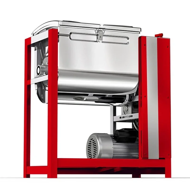 Commercial Noodle Kneading Machine Fully Automatic Kneading Noodle Mixing Noodle Large Capacity Flour Mixer Dough Mixer view 5