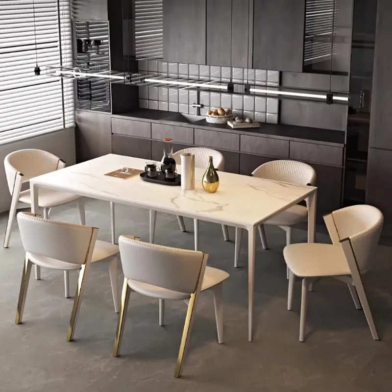 Set Of 2 Luxury Dining Chair Nordic Premium Ergonomic Kitchen Dining Chairs Restaurant Aesthetic Chaise Salle A Manger Furniture