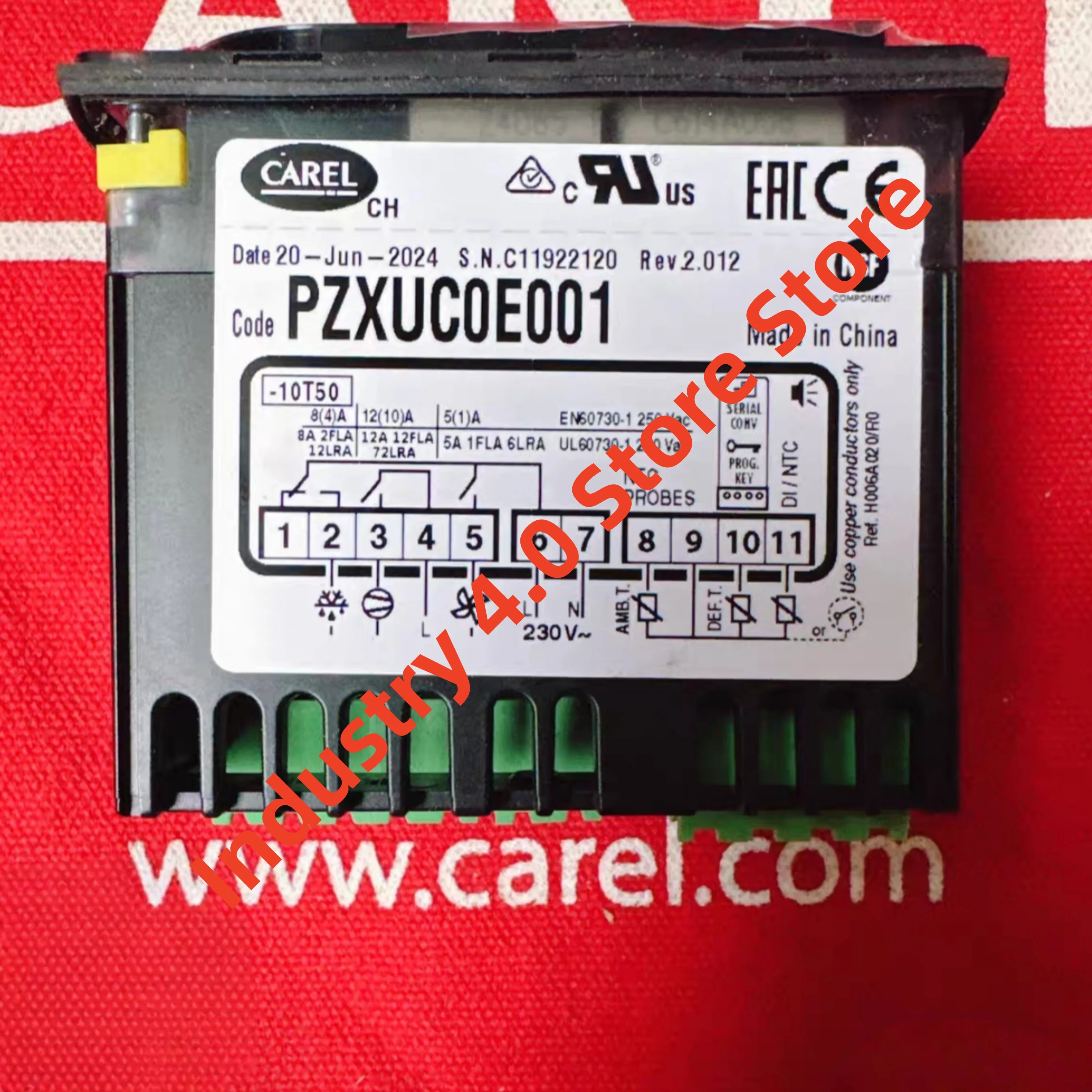 Temperature controller PZXNS00001 PZXUC0E001 new original
