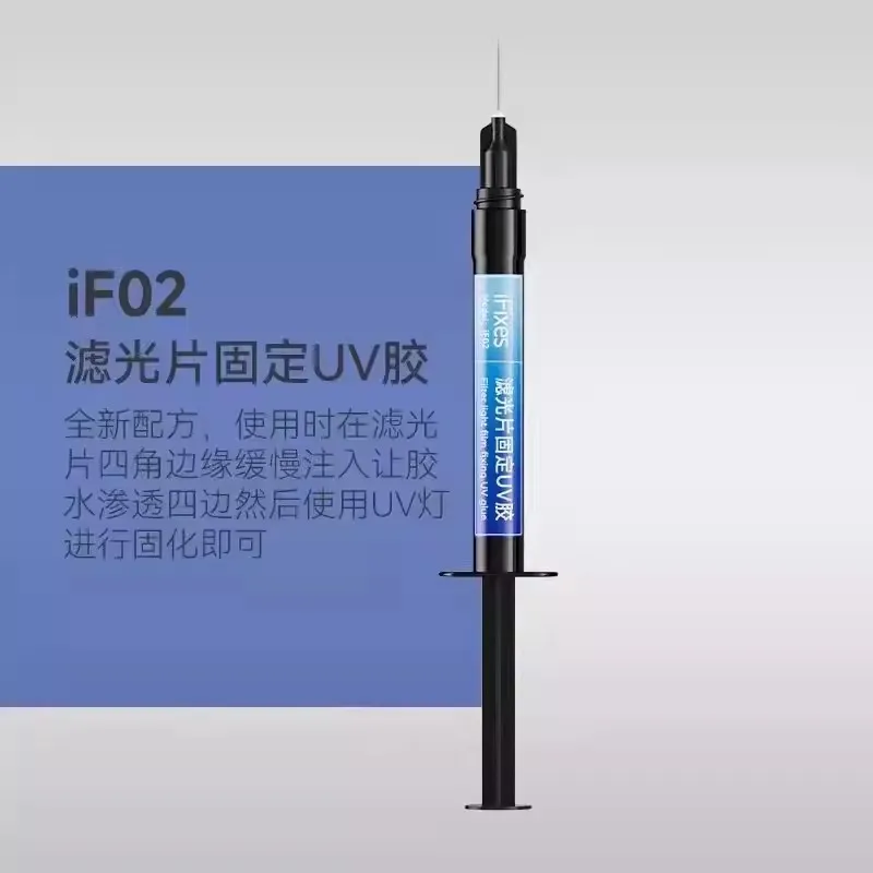 iFixes iC03 Camera Anti-shake Sticker/ iF02 Filter fixing UV GEL/ iL01 Lens fixing UV Adhesive For Mobile Phone Camera Repair