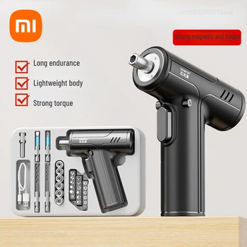 Xiaomi Electric Screwdriver Rechargeable Mini Home Set Screwdriver Hand Tool Driver Multifunction Cordless Electric Screwdrivers