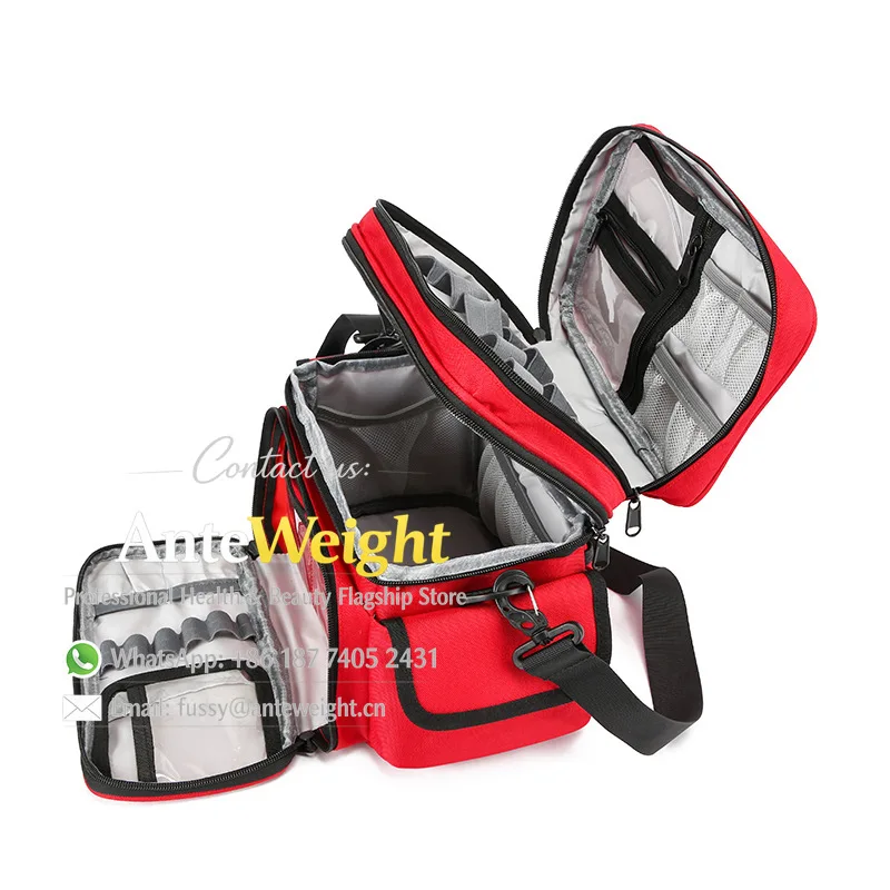 Waterproof Portable First Aid Kit, Multi-Function Medical Emergency Bag for Car & Travel | Compact Care Pouch