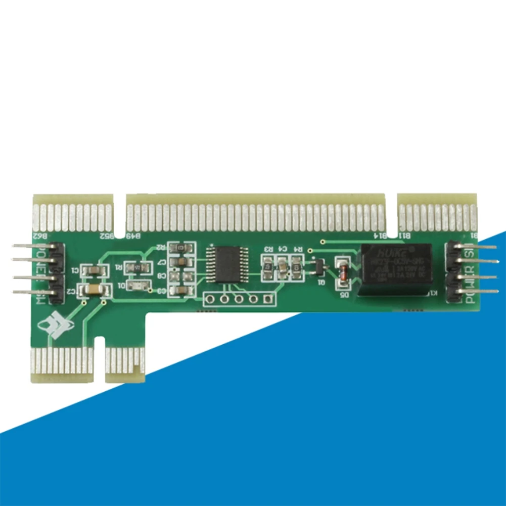 Computer Power on Auto Start Adapter Card PCIE PCI Dual Slot Smart Remote Boot Stick for Desktop Computer