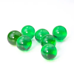 Muy Bien 25mm sfera di cristallo di vetro verde sfera decorativa puntelli per fotografia accessori per la decorazione dell'ufficio domestico artigianato