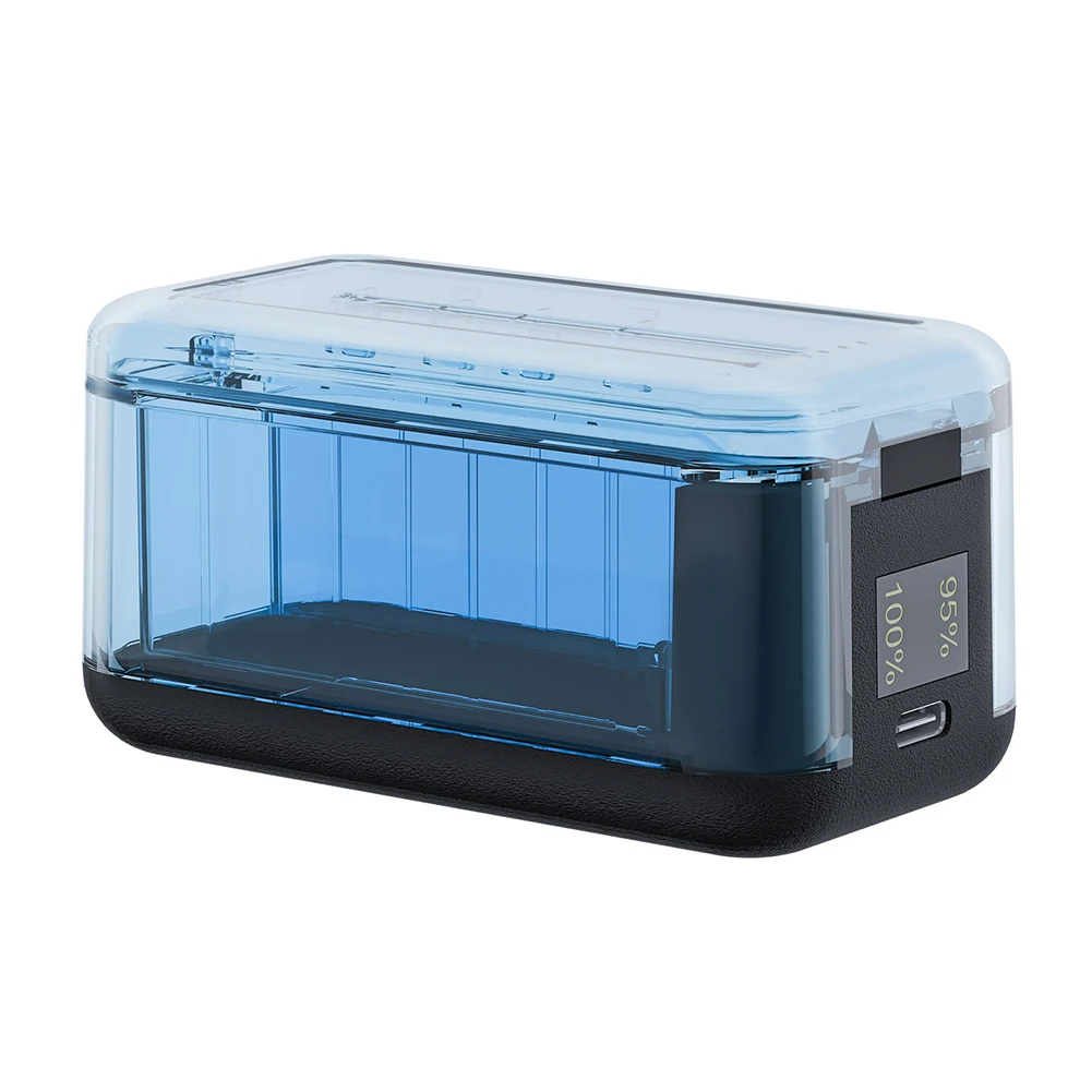 ل Insta360 X5 شاحن بطارية حالة USB-C قابلة للشحن شحن سريع شاحن بطارية محمول عمل كاميرا الملحقات