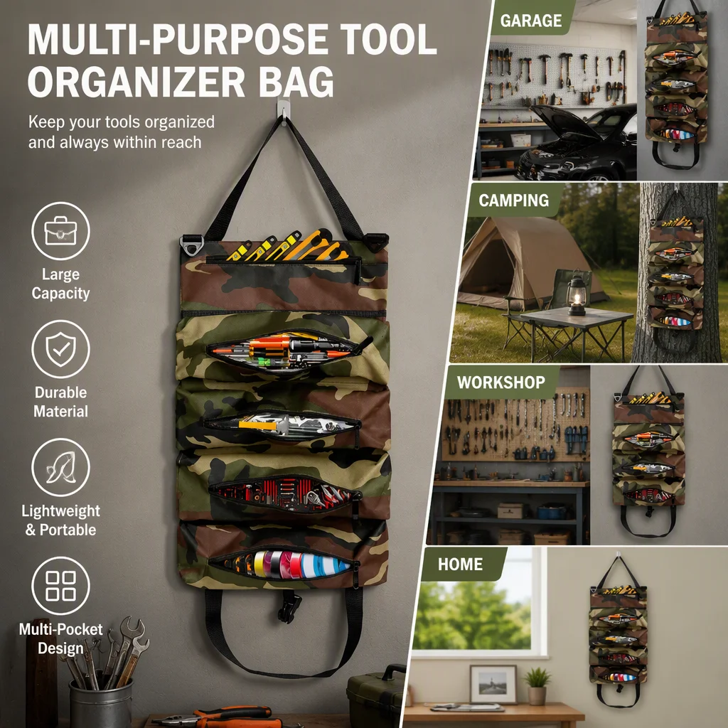 Multi-Tool Kit for Home DIY – Durable Hand Tools and Organizer Case