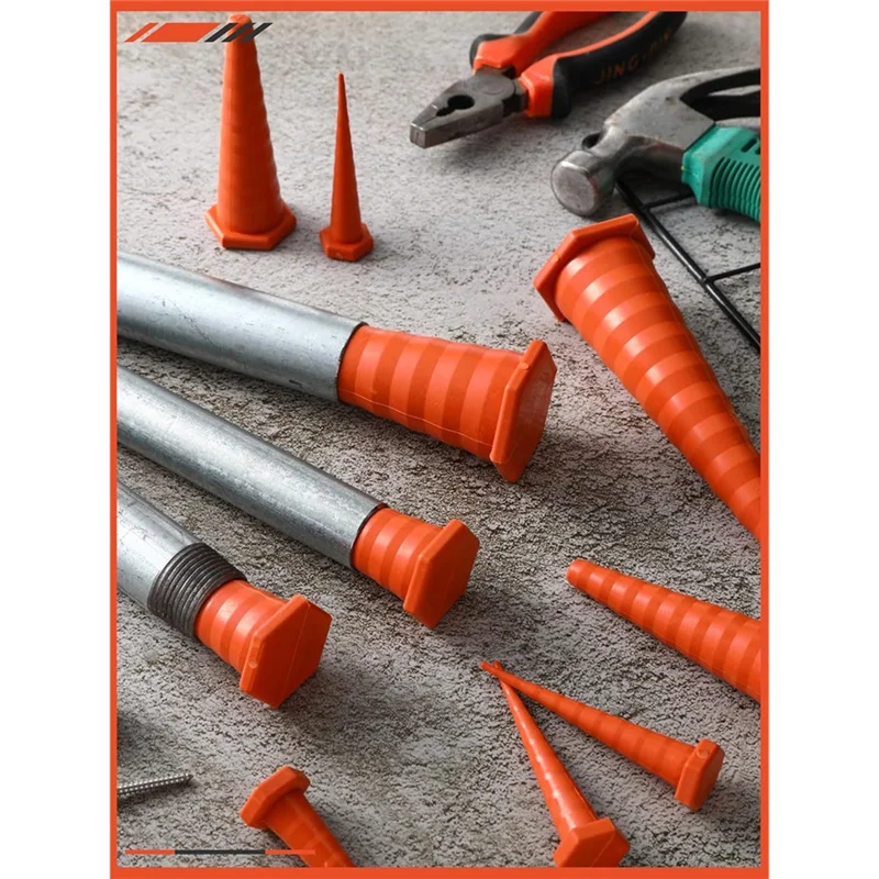 A03F-Universal Drip Proof Hydraulic Hose Plugs Kit, 17 PCS Rubber Plugs For Oil Service For Irrigation,Lines