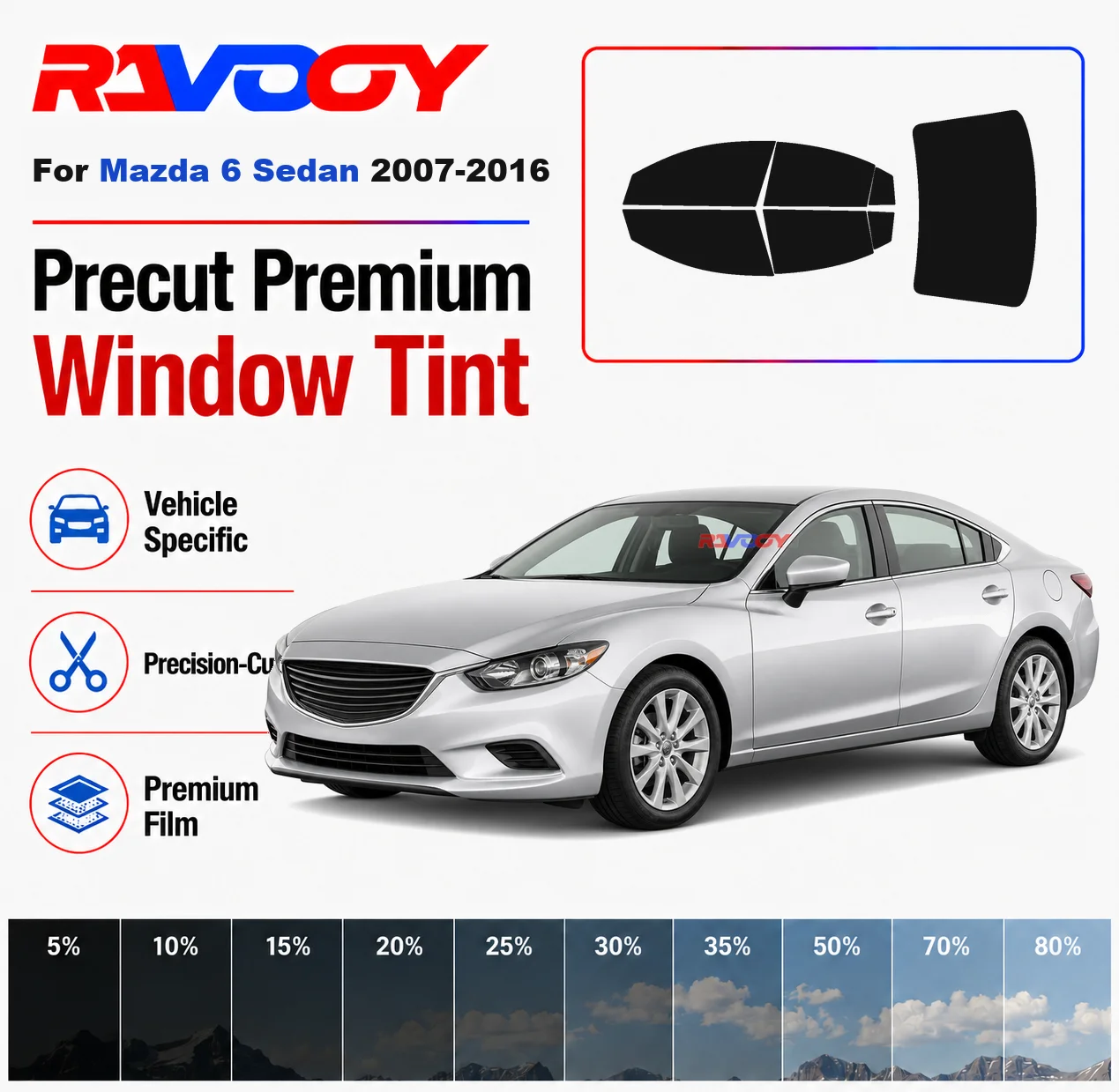 premium-precut-window-tint-kit-front-rear-windows-rear-windshield-for-mazda-6-sedan-2007-2016-complete-set-nano-ceramic-film
