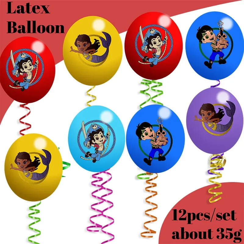 سانتياغو البحار زينة عيد الميلاد حفلة أدوات المائدة القابل للتصرف المناديل الورقية أكواب لوحات مفارش المائدة القش دش لوازم #4