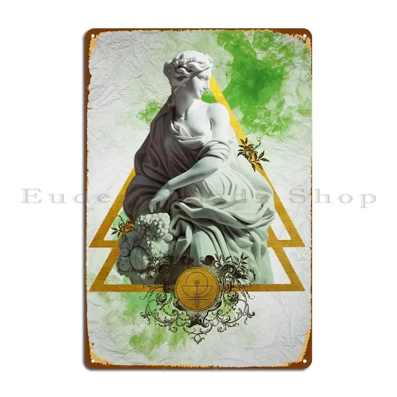Demeter Metal Sign Cinema Living Room Printing Home Sign Tin Sign Poster