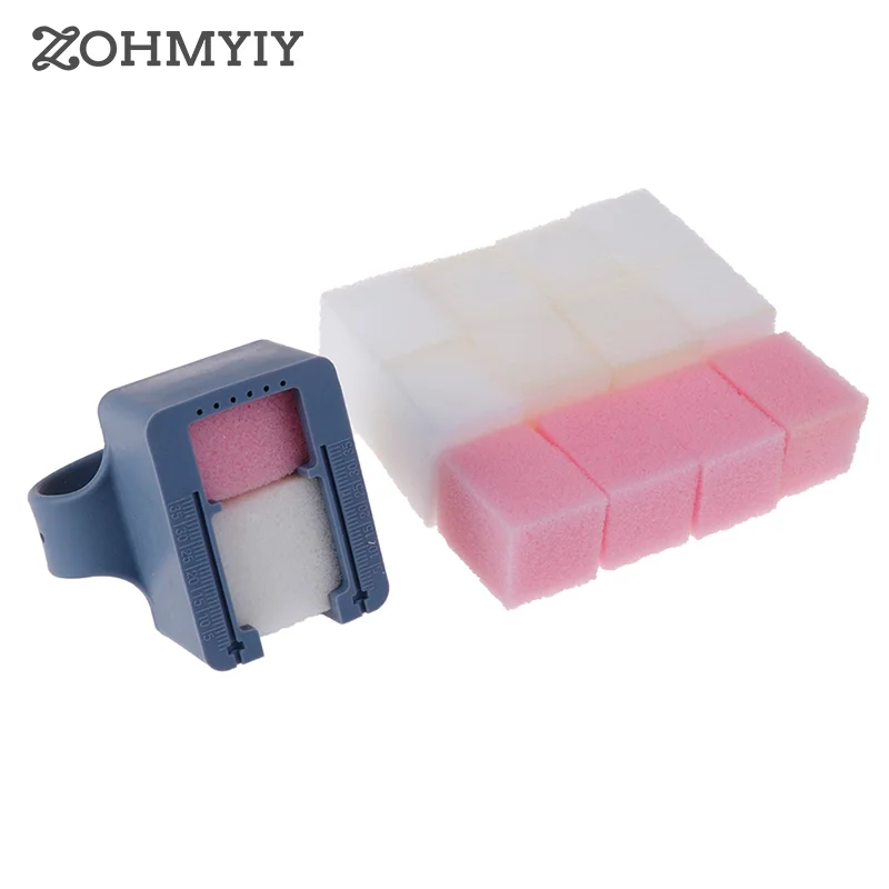 

1PC Endodontic Files Holder 12PCS Sponge Blocks Wrist Endo Measuring Block Endodontic Files Drill Stand Holder Ruler Dental Lab