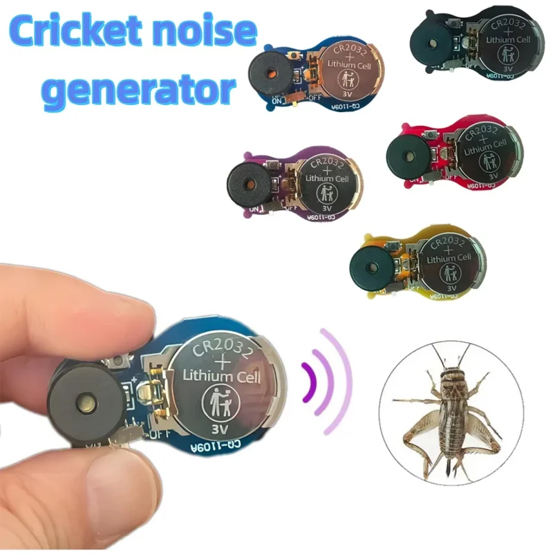 1D-Hidden Cricket Noise Maker Prank Gadget Portable Novelty Gag Toy Long-Last...