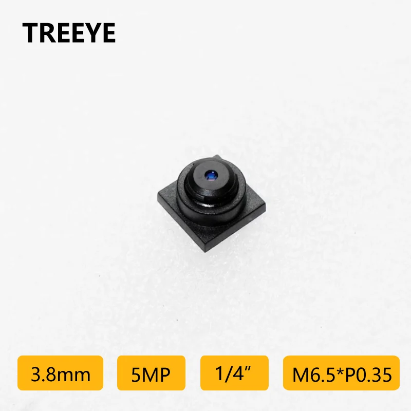 

HD 5.0Megapixel 3.8mm M6.5 Lens 650nm IR Filter 1/4" 5MP Mobile Phone / Laptop / Watch / Barcode QR Code Scanning Camera Lens