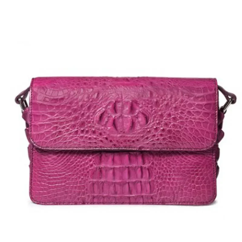 

Dongou новая женская сумка из кожи крокодила на одно плечо, женская сумка из крокодиловой кожи