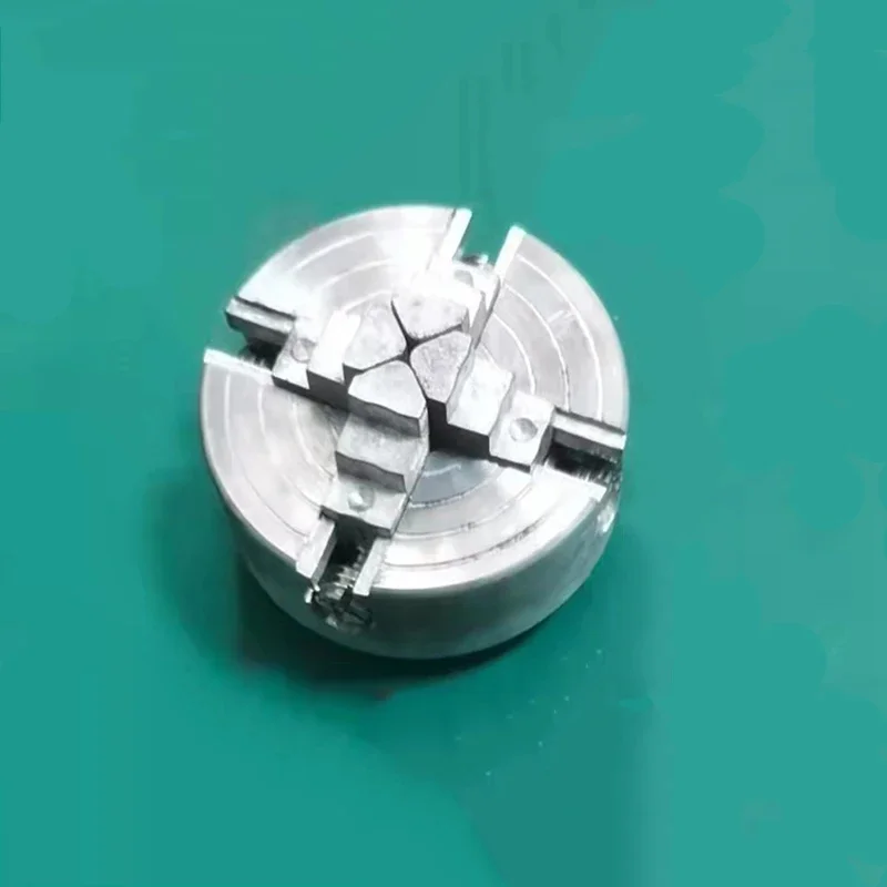 K12-48 Nhỏ 4 Hàm Tiện Chuck 48Mm Tự Centering Mini Chuck Tiện Máy Công Cụ Phụ Kiện Mini Tiện