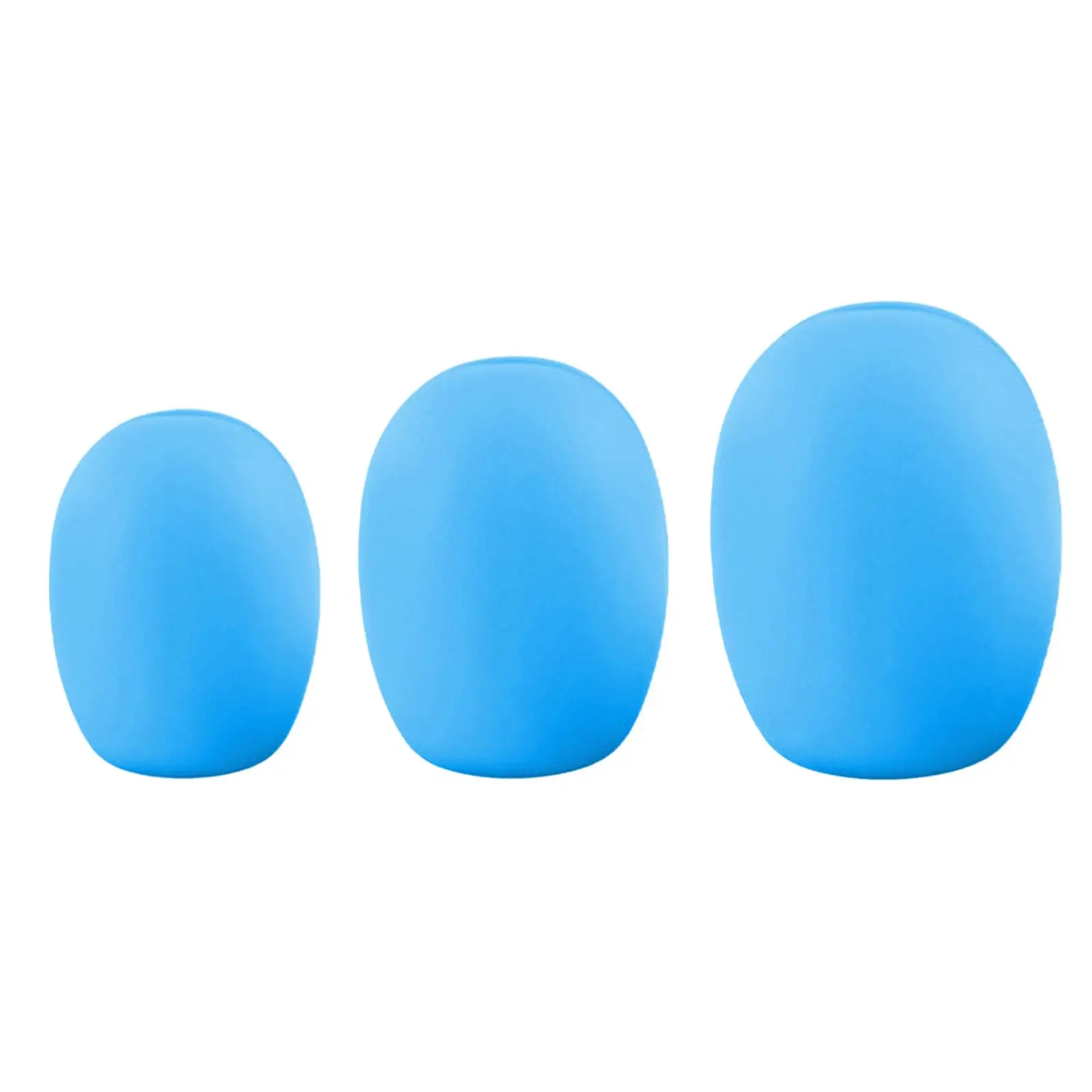 3 Pieces Silicone Makeup Brush Cover Holders Protector ,Easy to Clean ,Easy