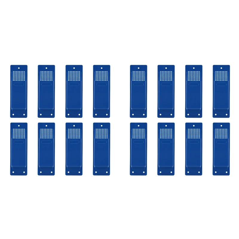 16PCS Versand Container Air Vent Kit Heavy Duty Versand Container Zubehör Fluss Belüftung Kit Blue-B91B