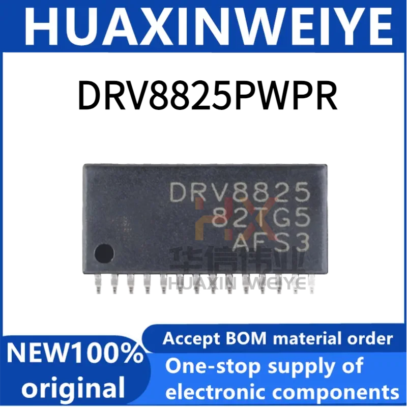 1PCS DRV8825PWPR original genuine DRV8825PWPR HTSSOP-28 2.5A bipolar stepper motor driver IC chip