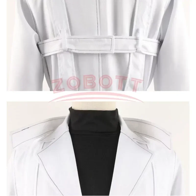 EE01 Anime Tokyo Ghoul : Re Arima Kisho Cosplay Costume White Long Trench Coat Uniform Full Set Man Halloween Carnival SuitIo0！
