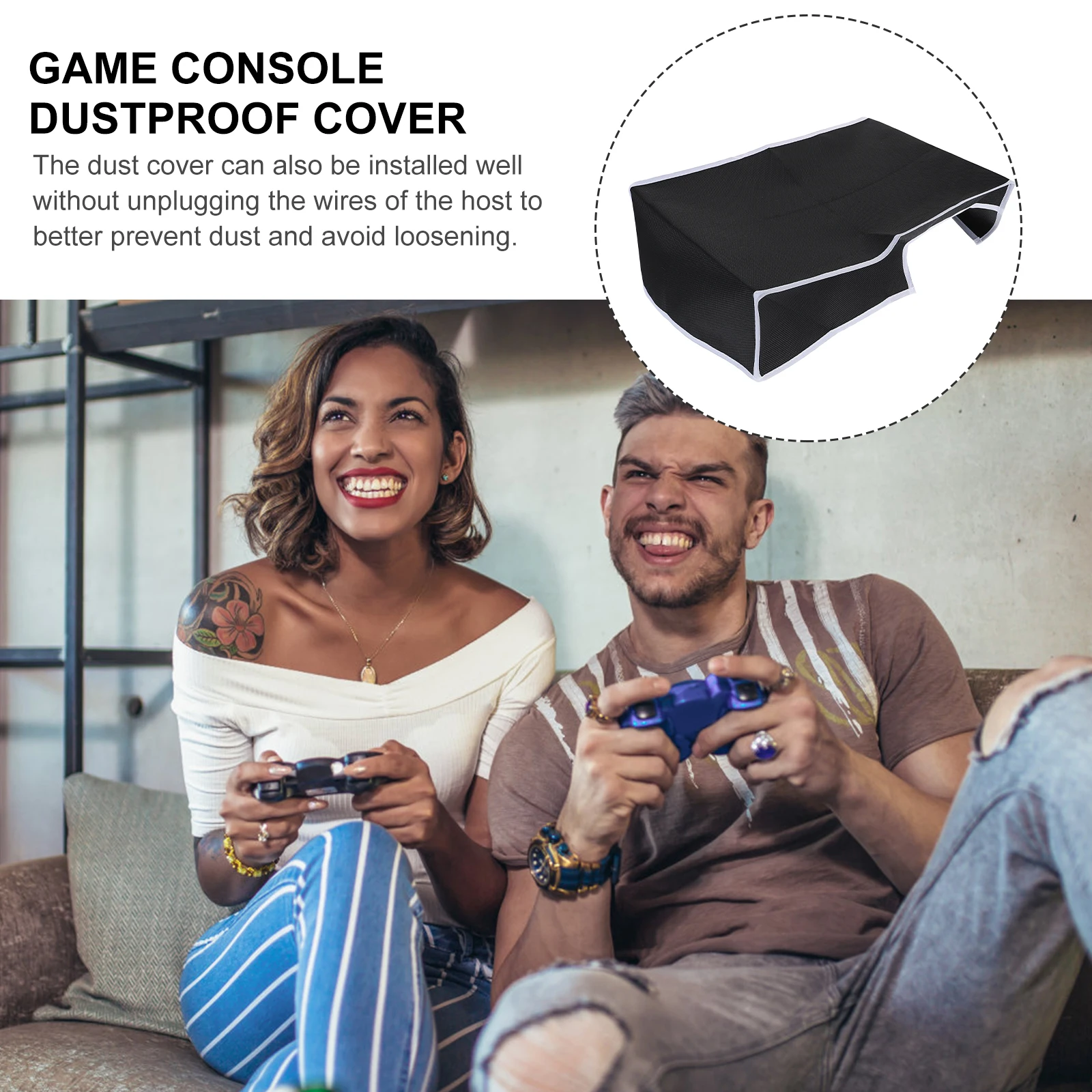 

Dust Cover Gaming Console Game Controller Protective Protector for Oxford Cloth