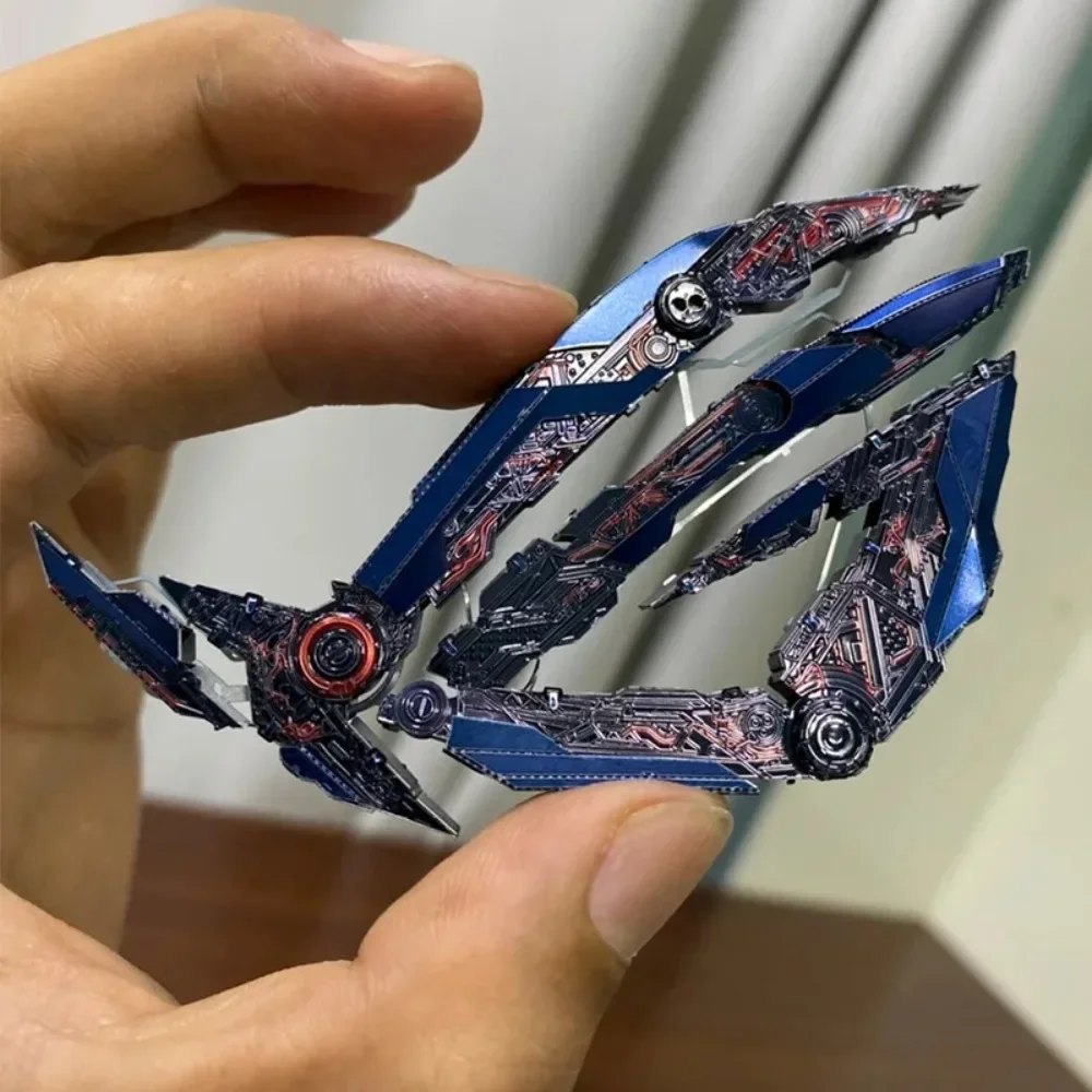 NF 3D Steel Mold Image ROG Prodigal Eye Metal Three-dimensional Puzzle DIY Assembly Model Ornament Gift