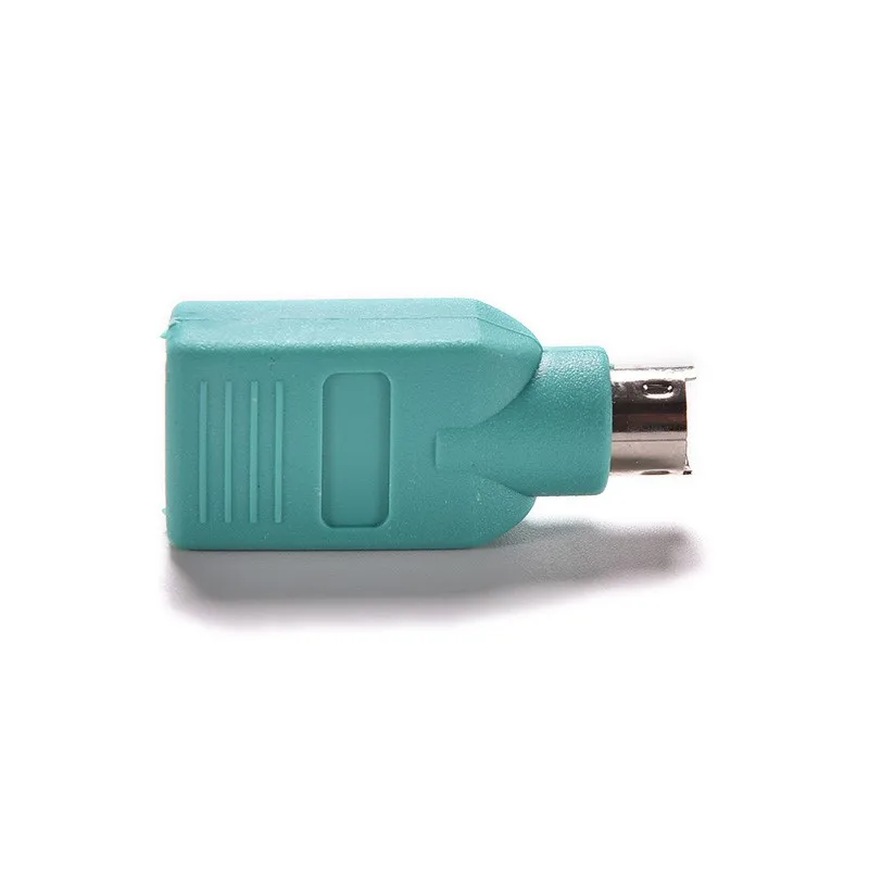 1PCS  USB Female To PS2 PS/2 Male Converter Adapter Keyboard Mouse Mice