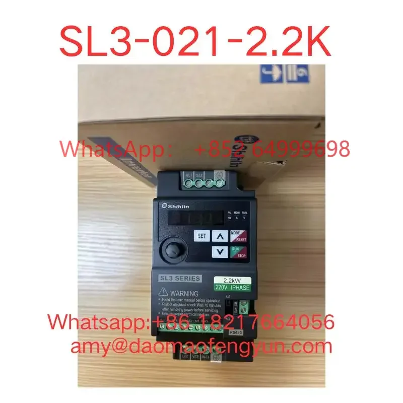 

New SL3-021-2.2K Inverter 220V Single Phase 2.2Kw fast shipping SL3-021-2.2K -15