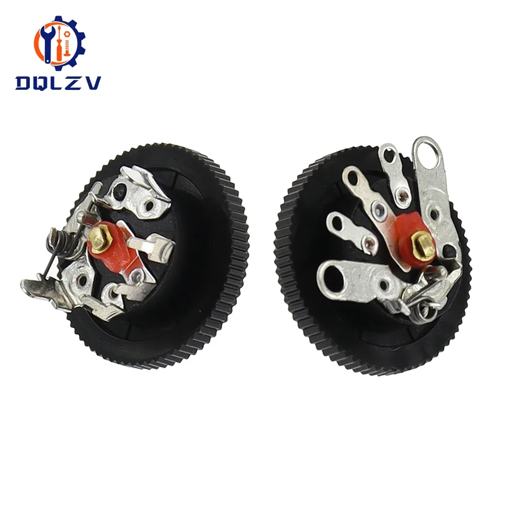 RV12MM Curved Foot Straight Foot Switch Radio Amplifier Volume Potentiometer 10K 50K With Turntable