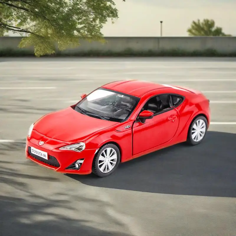 1:36 TOYOTA GT 86 Scion FR-S Speelgoedautomodel RMZ CiTY Diecast Metaal Voertuig Miniatuur Pull Back Collection Cadeau voor kinderen Jongens