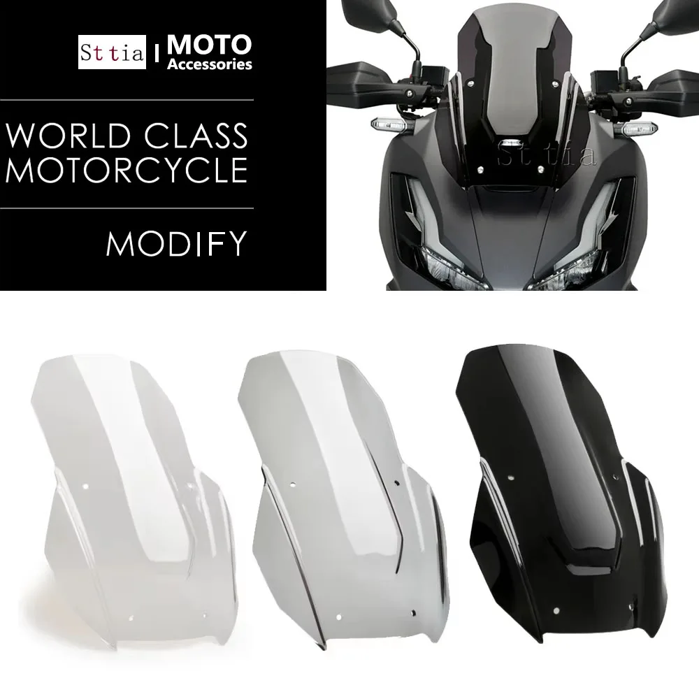 

New Motorcycle Accessories Windshield Acrylic Front Windshield Shroud For HONDA ADV350 Adv350 adv350 ADV 350 2022-2026 2024 2025
