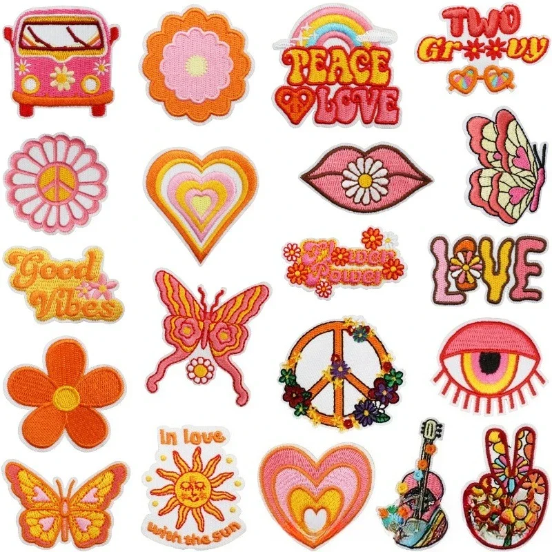 

Богемный стиль, тканевая наклейка с вышивкой, мультяшная вышивка глаз, глава для мальчика, Радужная нашивка, наклейка, компьютерная вышивка, этикетка Ironi