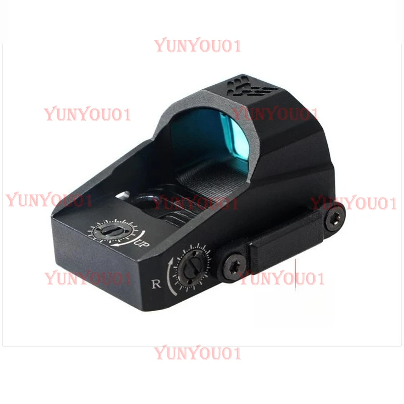 

P2 Red Film Holographic Inner Red Dot Sight Low Base/height Increase Model Ornament Toy Appliance