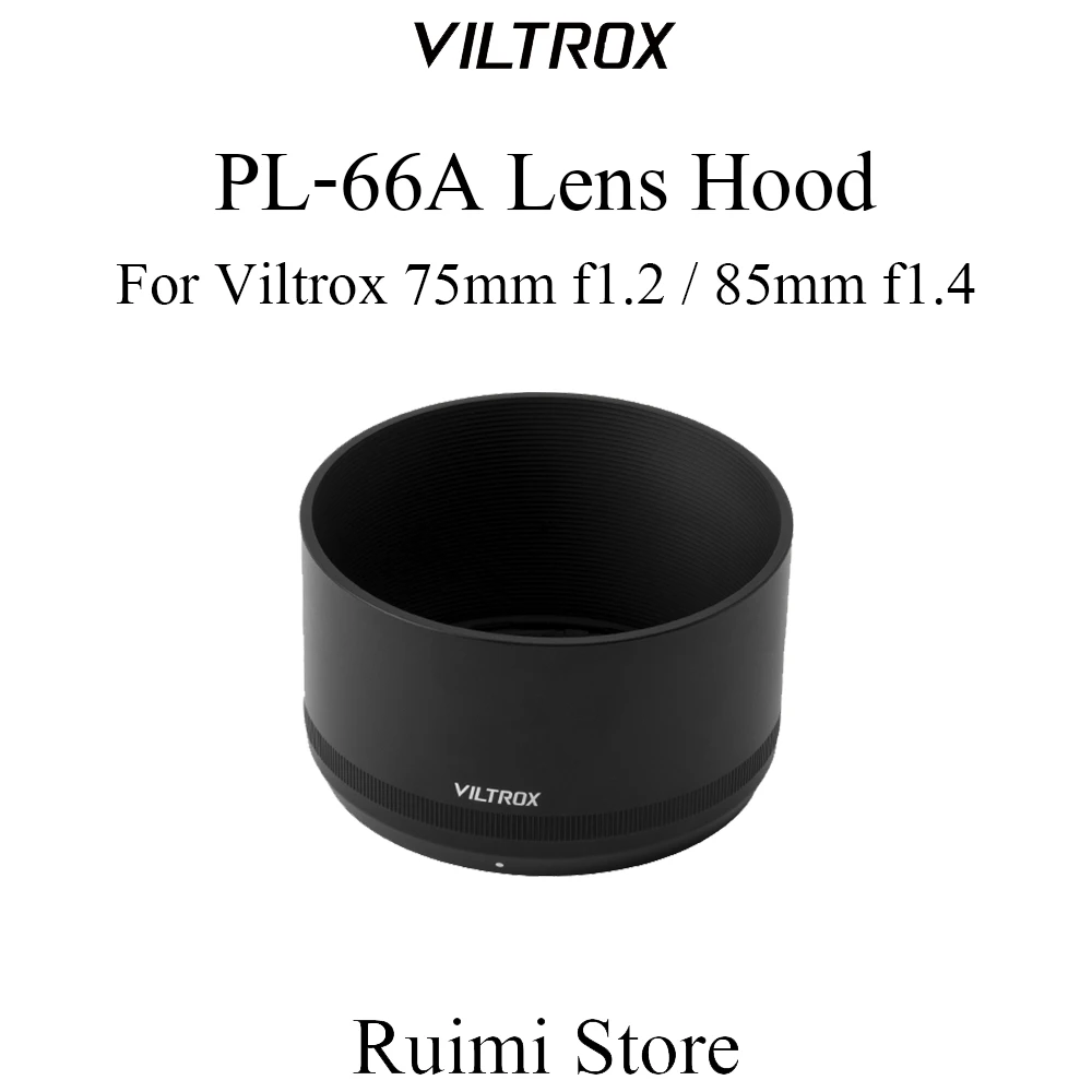 Viltrox Gegenlichtblende für Viltrox 75mm f1.2 Viltrox 85mm f1.4 PL-66A