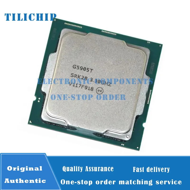 G5905T 14nm 2 Cores 2 Threads 3.3GHz 4MB 35W LGA1200 CPU Processor