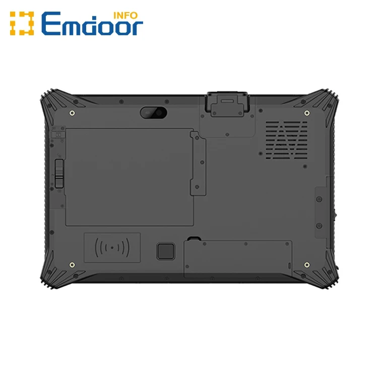 2025ODM/OEM كمبيوتر لوحي متين 10 بوصة مقاوم للماء ويندوز 11 برو IP65 4G واي فاي شاشة تعمل باللمس بصمة RJ45 NFC RS232 MIL-STD-810H
