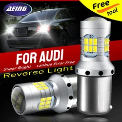 2pcs LED Reverse Light Blub Backup Lamp 1156 P21W 7506 BA15S No Error For Audi A3 8L 8P A4 B5 B6 A6 C6 TT 8N S6 S8 RS6 RS4 C4 C5