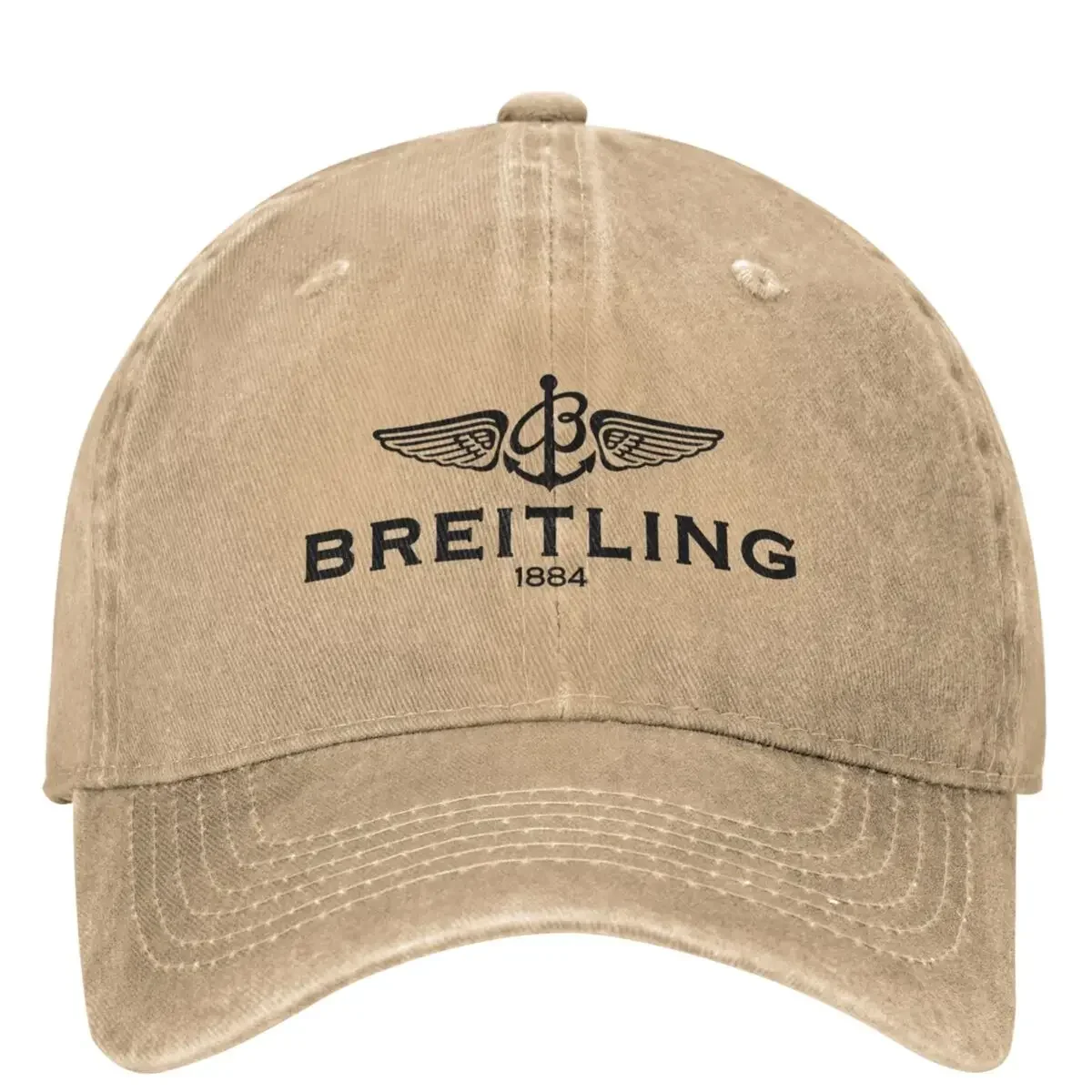 Breitling-logo Baseball Cap Swiss Watch Black Men Women Sun protection Trucker Hat Summer Streetwear Camping Snapback Cap