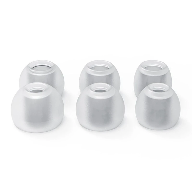 New-2 Pairs T-APB T300 Treble/Bass Enhancement Earphones Earbuds Soft Silicone Earphones (T300B+T300T) For Sony WF1000XM3