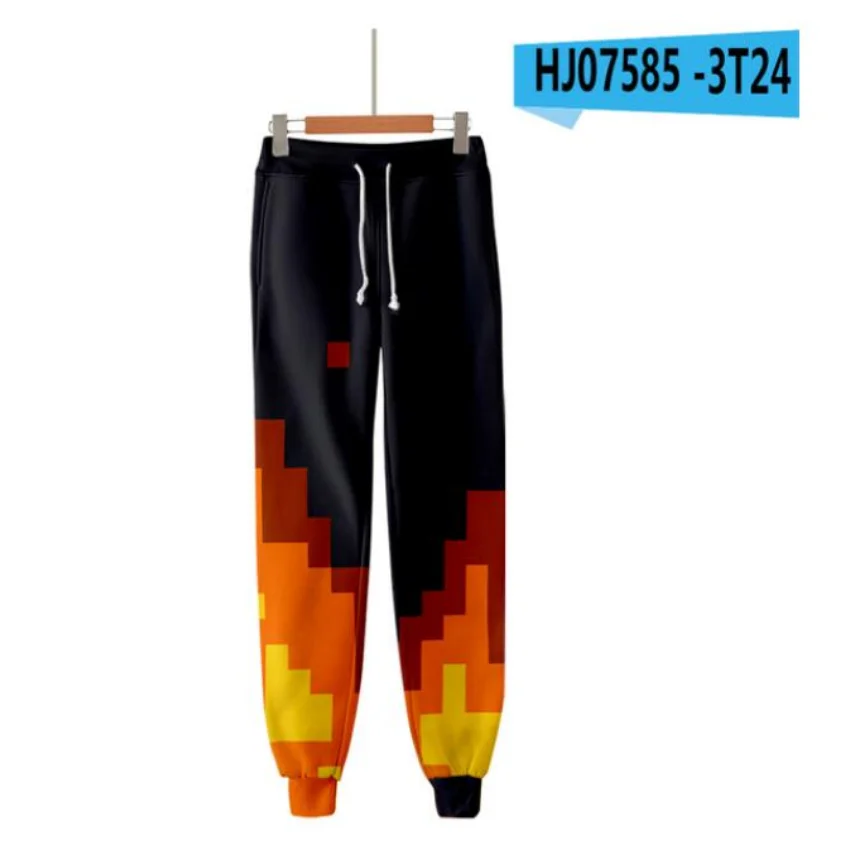 Alan Becker Merch Pantaloni della tuta Pantaloni da jogging 3D Pantaloni casual da uomo/donna Pantaloni sportivi Hip Hop Harajuku Pantalon Homme Streetwear