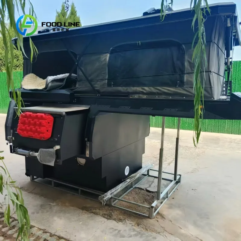 Customized Hard Shell Truck Bed Camper With Integrated Lighting And Storage System For Overlanding Bulk Order Save More