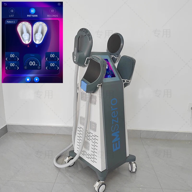 Emszero 6500w Muscle Training Machine Professional Body Muscle Electromagnetic Stimulate RF Pelvic  Floor