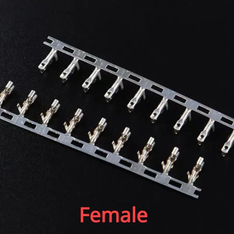 100pcs/lot spacing 2.0mm Male female Terminal Plug Connectors Wire Cable Housing Male Crimp Pins PH-R Mating PH2.0 terminals