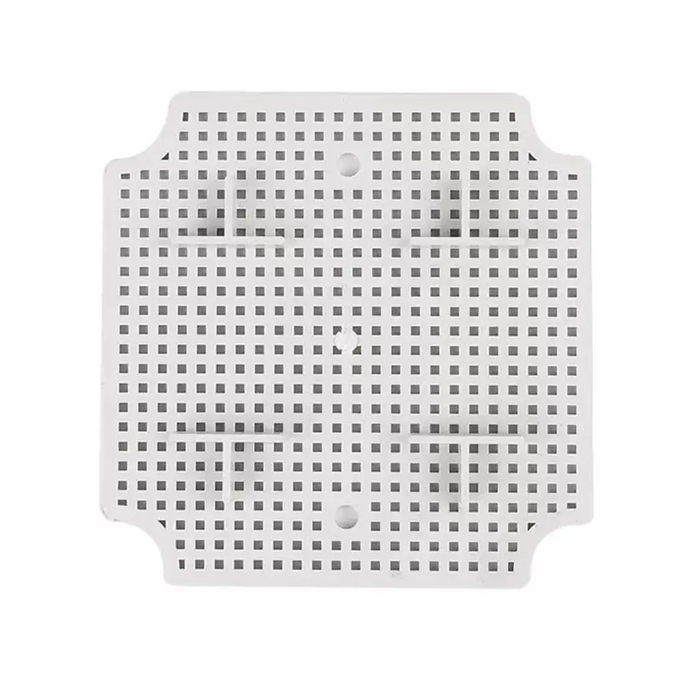 Waterproof ABS Plastic White Bottom Plate Honeycomb Grid Plate Porous Plate Accessory Waterproof Junction Box