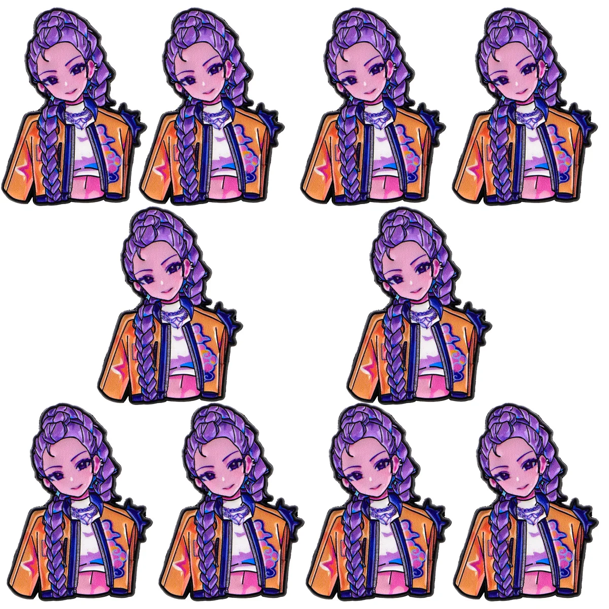 10 قطعة-30 قطعة مجموعة فتاة المينا دبوس شارة الموسيقى الكورية على ظهره التلبيب دبابيس دبابيس للسترات تأثيري اكسسوارات المشجعين هدية #2