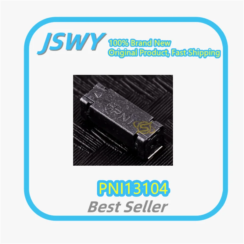 (1/10 Piece) PNI13104 13104 SMD Triaxial Geomagnetic Sensor for Azimuth Measurement Brand New Original