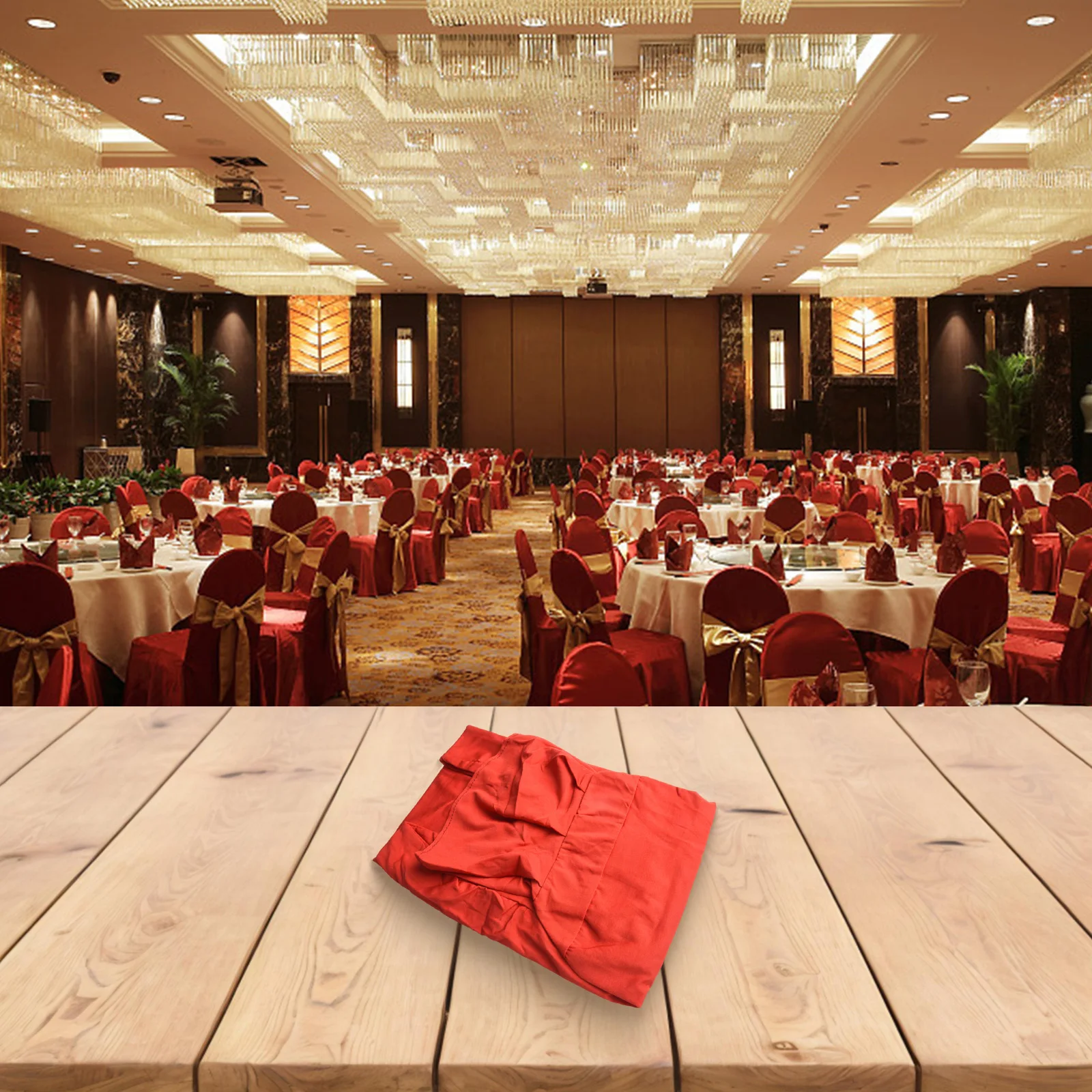 Elegant Stretchable Chair Cover for Weddings and Meetings Practical and Easy to Maintain for Any Event Setting