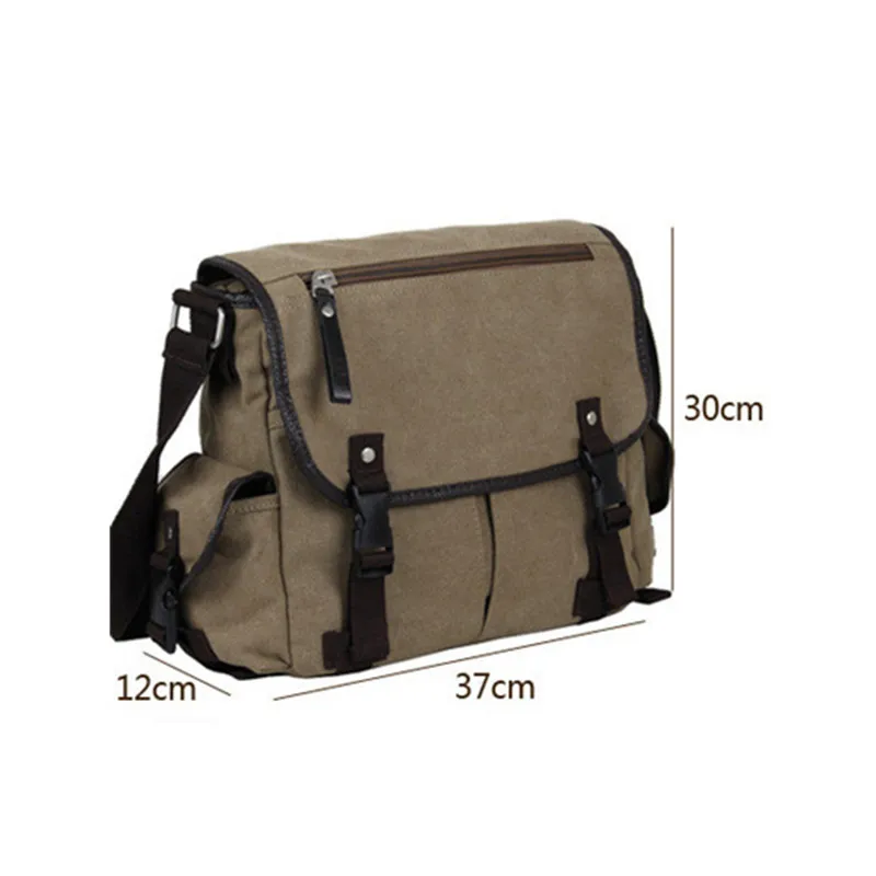 Men Messenger Bags Smith Big Satchel Shoulder Bags Male Laptop Briefcase Travel Handbag Canvas Leather Shoulder Bags