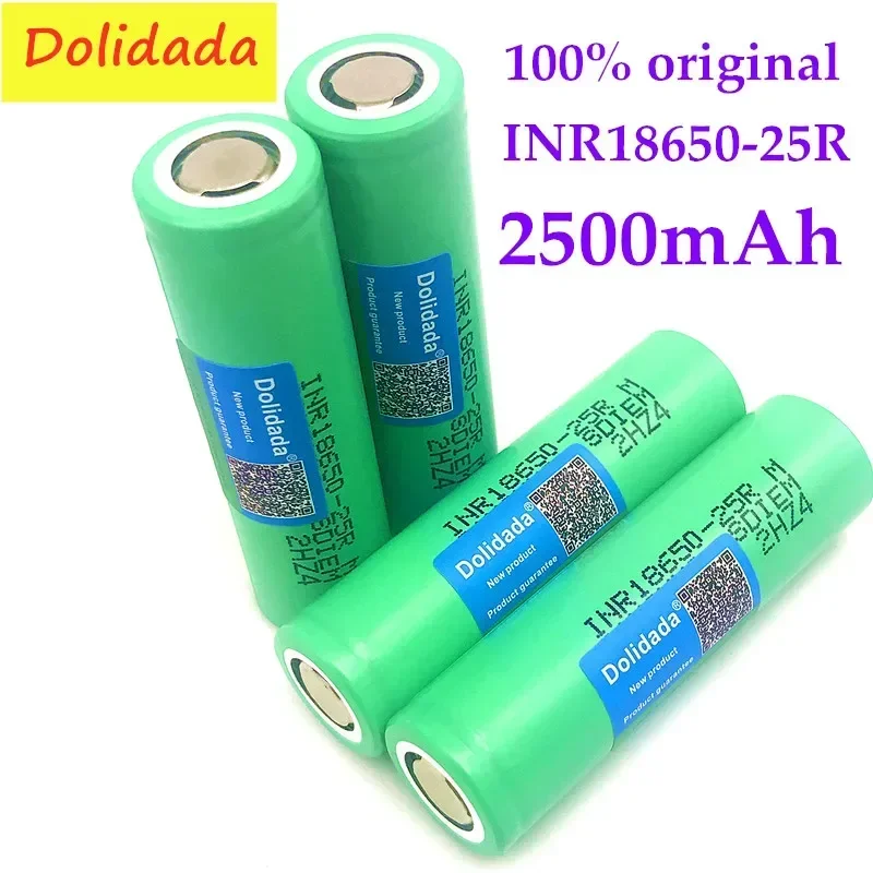 Tournevis, batterie au lithium 3.6V inr18650  2500mah 20A, équipement correspondant, lampe de poche