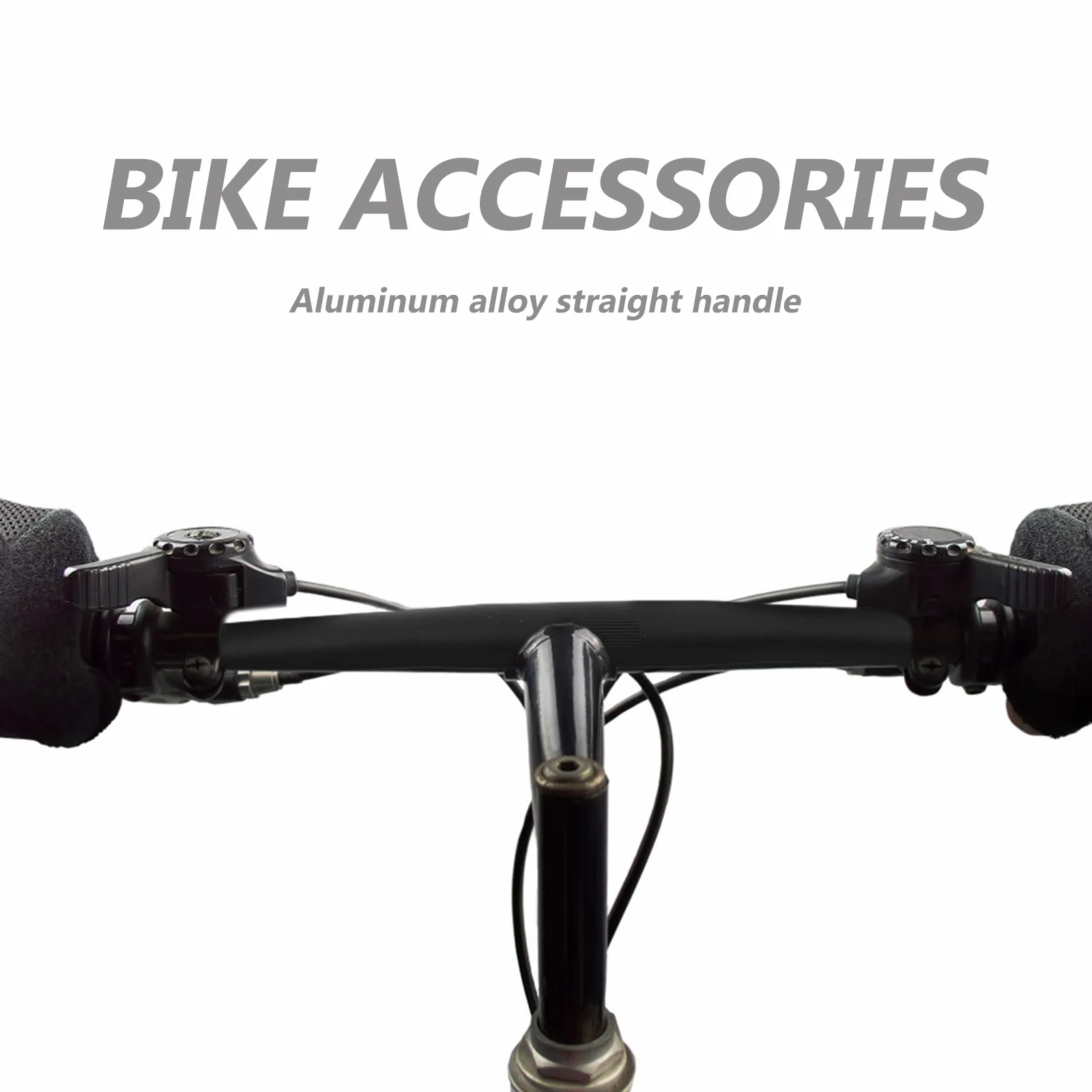 

Aluminum Alloy Mountain Bike Handlebars 560Mm Straight Flat Handlebar for Road Bicycle Cycling Upgrade Control Bar